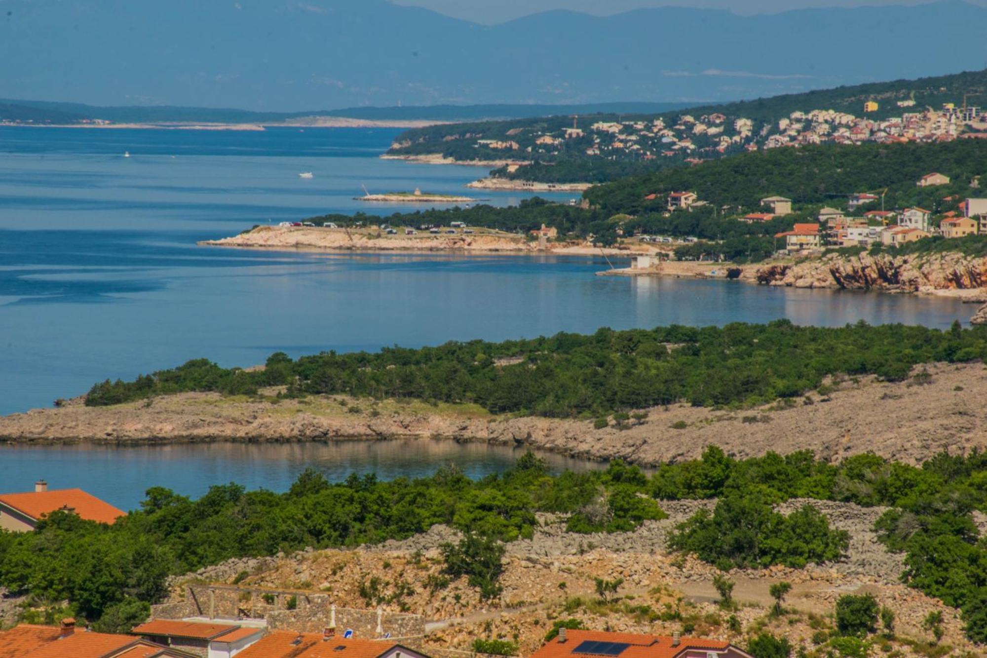 Apartment Vincent With Beautiful Sea View Terrace Klenovica Exterior foto