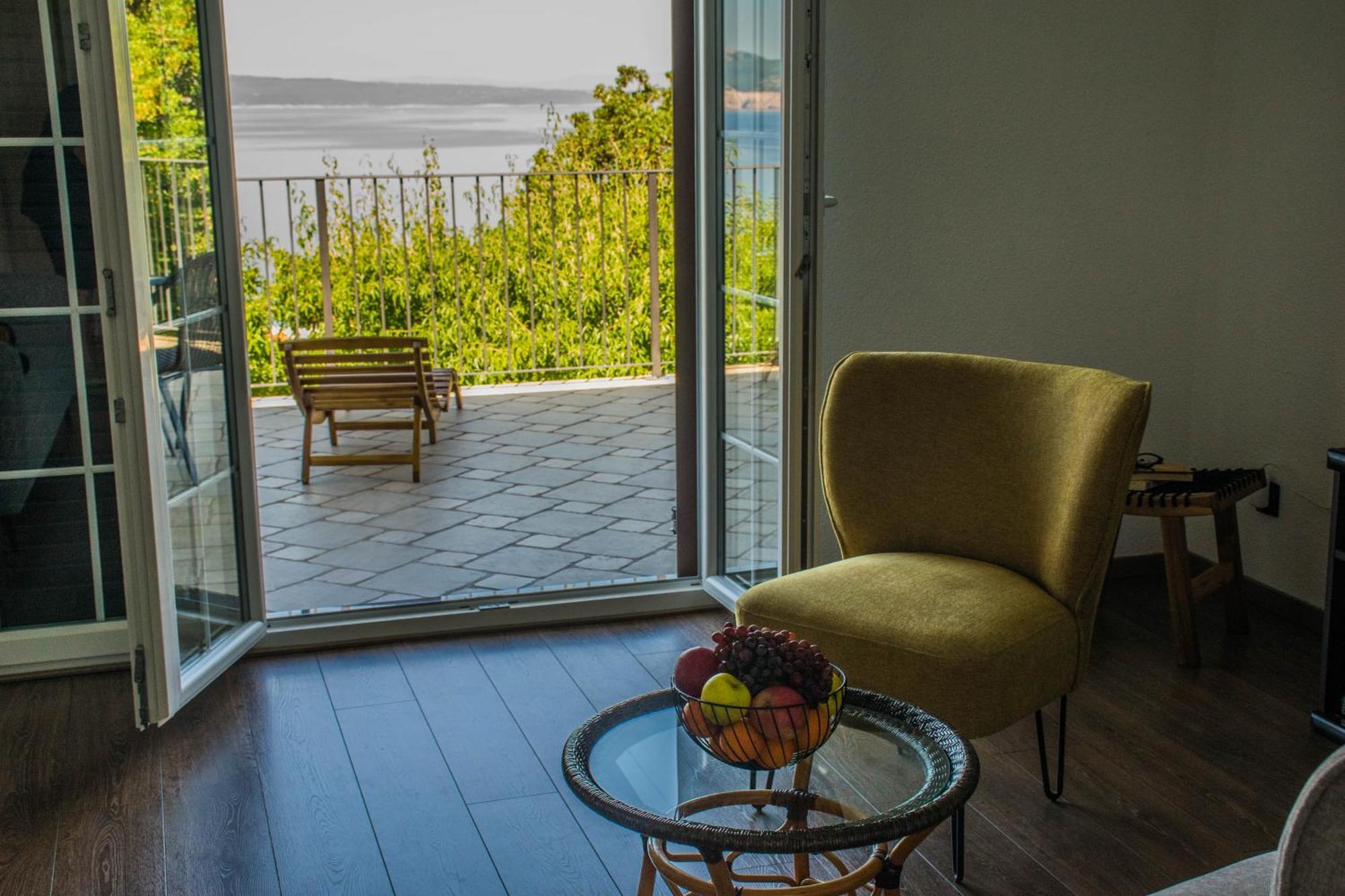 Apartment Vincent With Beautiful Sea View Terrace Klenovica Exterior foto