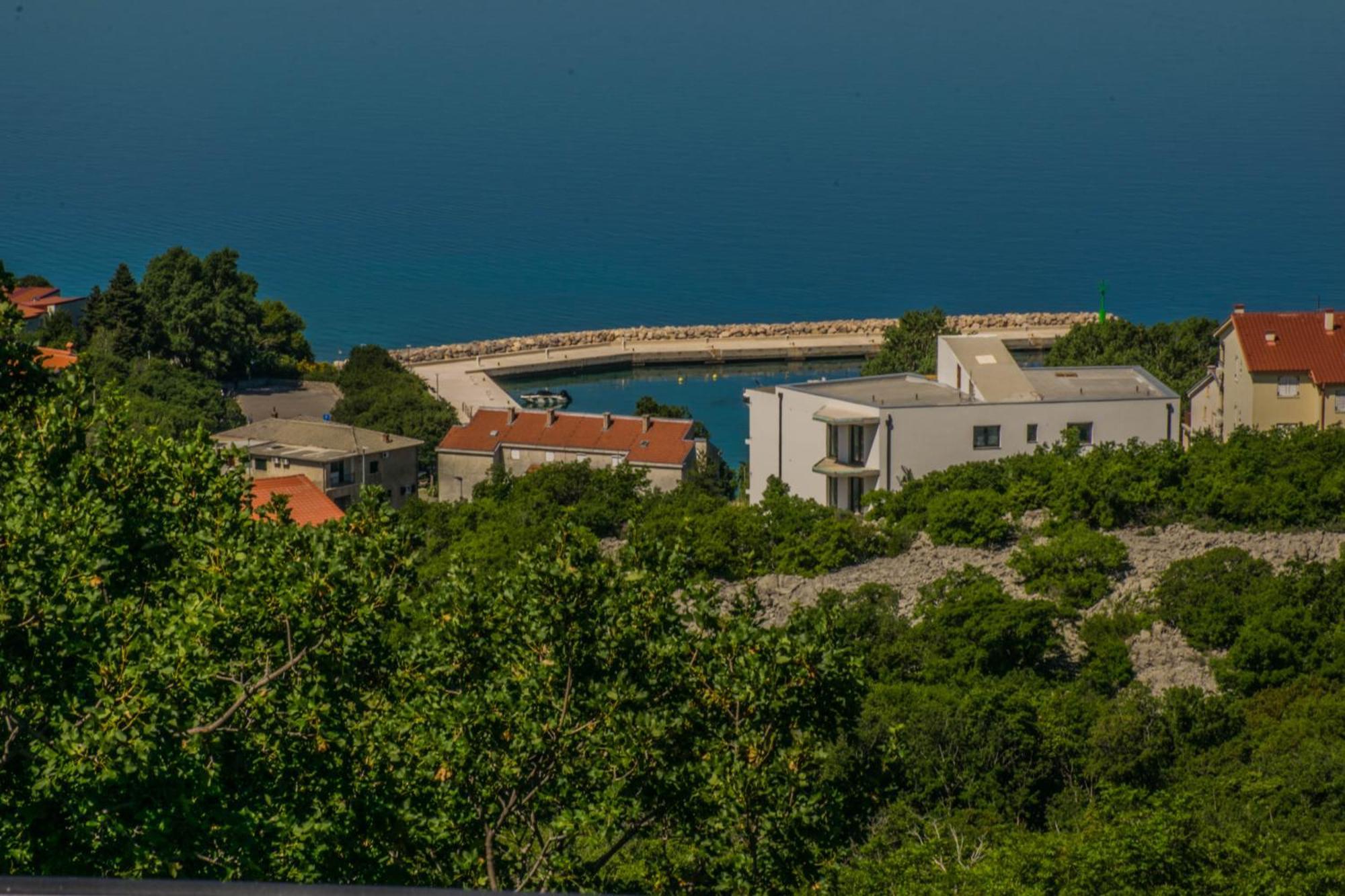 Apartment Vincent With Beautiful Sea View Terrace Klenovica Exterior foto